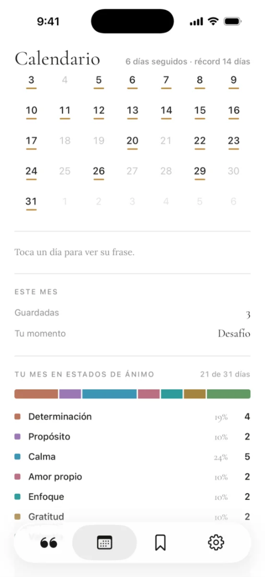 Calendario de Fraze