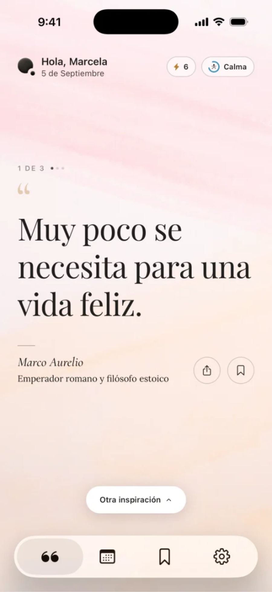 Notificación en pantalla bloqueada